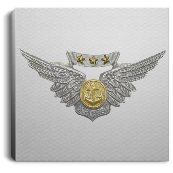 Combat Aircrew 1 Canvas - Square .75in Frame