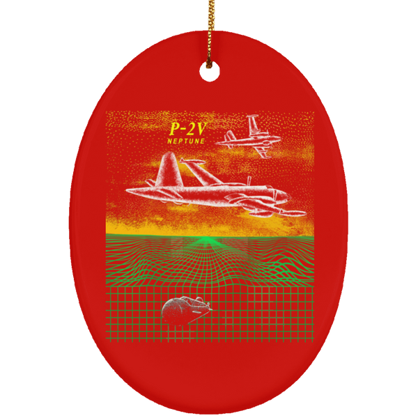 P-2V 2 Ornament- Oval