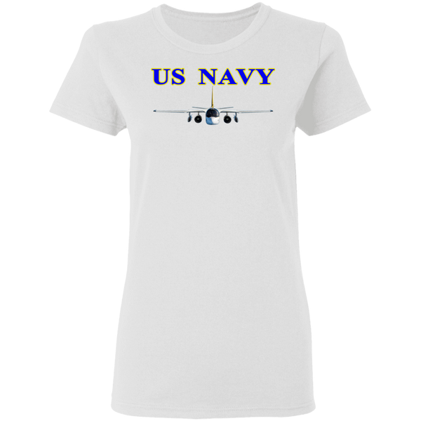 US Navy S-3 2 Ladies' Cotton T-Shirt