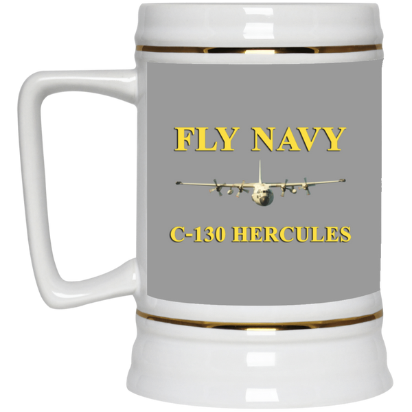 Fly Navy C-130 3 Beer Stein - 22oz