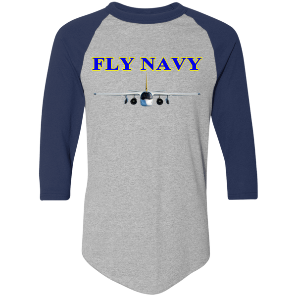 Fly Navy S-3 2 Colorblock Raglan Jersey