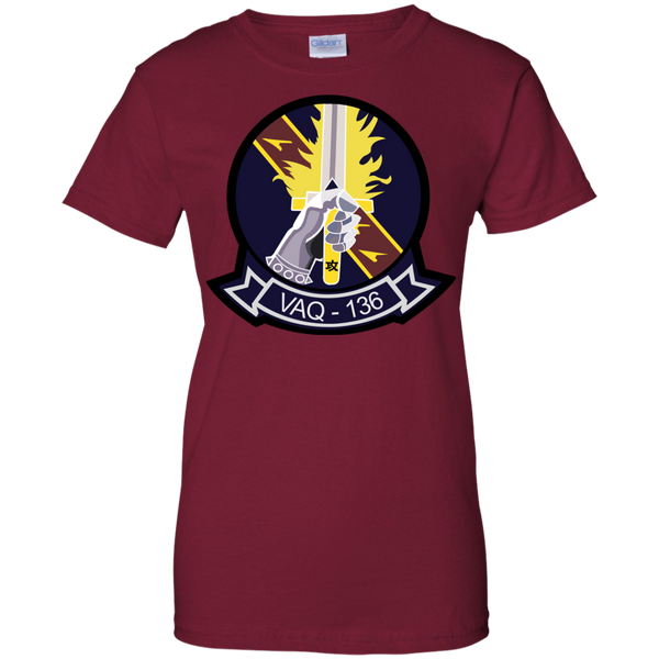 VAQ 136 1 Ladies Custom Cotton T-Shirt