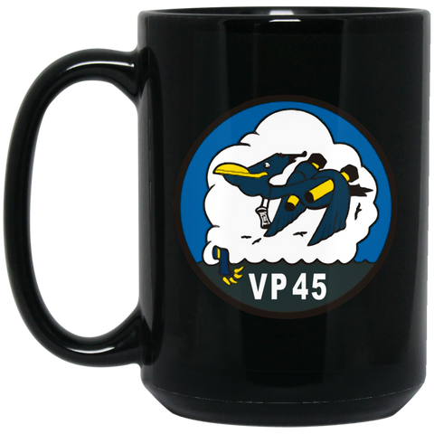 VP 45 2 Black Mug - 15oz