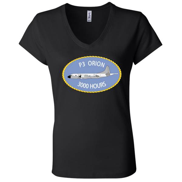 P-3 Orion 9 3000 Ladies Jersey V-Neck T-Shirt