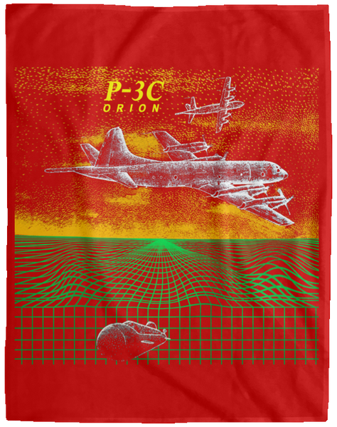P-3C 2 Blanket - Velveteen Micro Fleece Extra Large