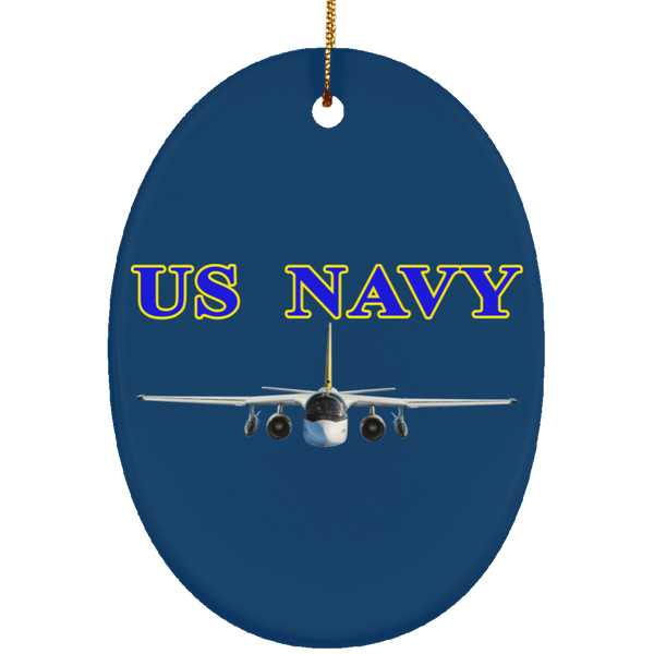 US Navy S-3 2 Ornament - Oval