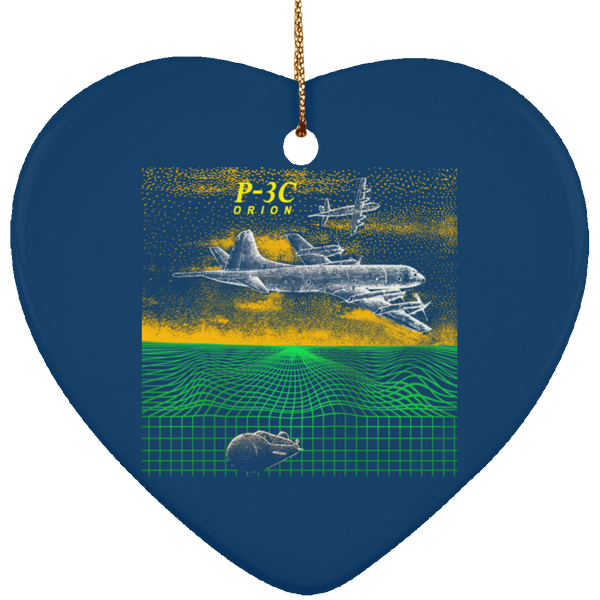 P-3C 2 Ornament - Heart