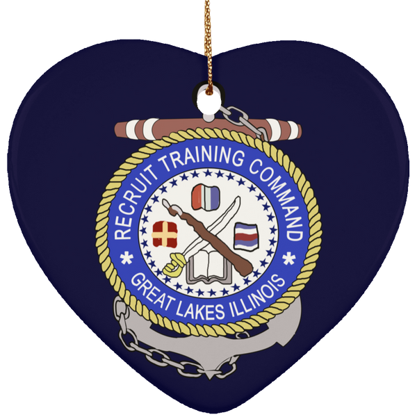 RTC Great Lakes 2 Ornament - Heart