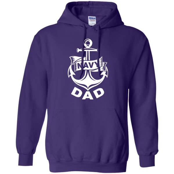 Navy Dad 1 Pullover Hoodie