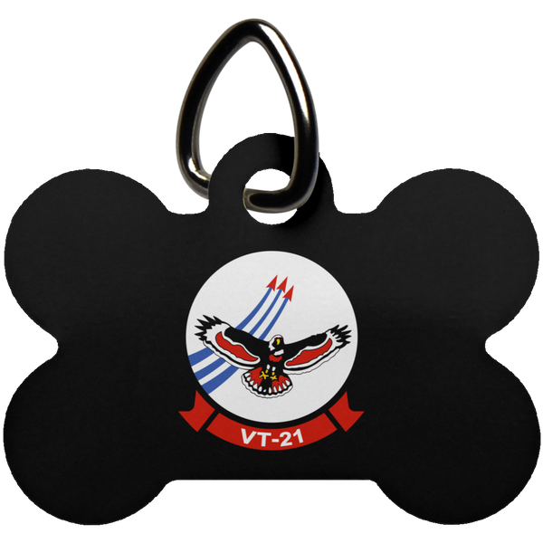 VT 21 5 Pet Tag - Dog Bone