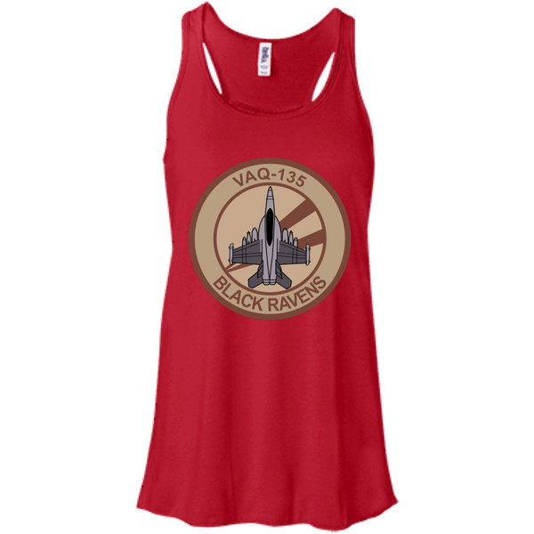 VAQ 135 6 Flowy Racerback Tank