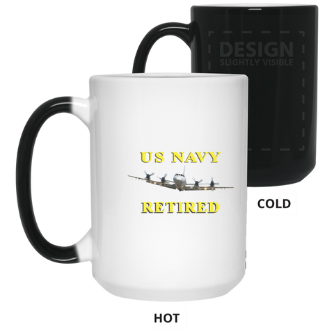 Navy Retired 1 Color Changing Mug - 15oz