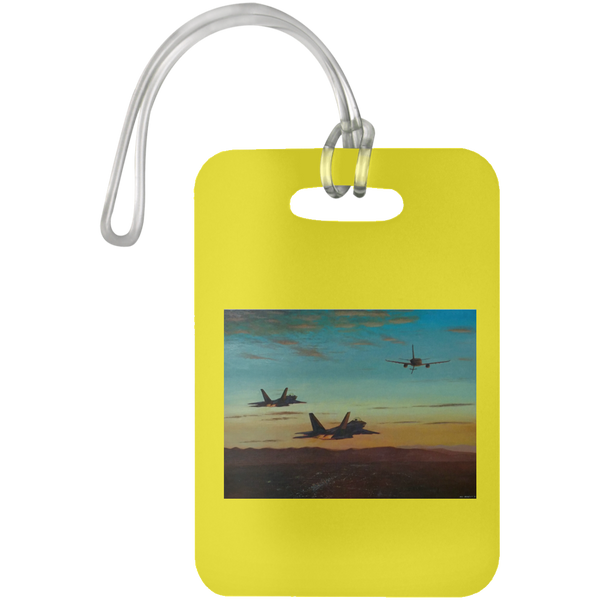 Time To Refuel Luggage Bag Tag