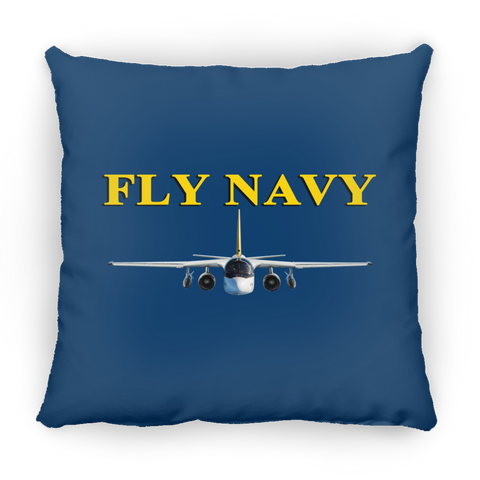 Fly Navy S-3 4 Pillow - Square - 14x14