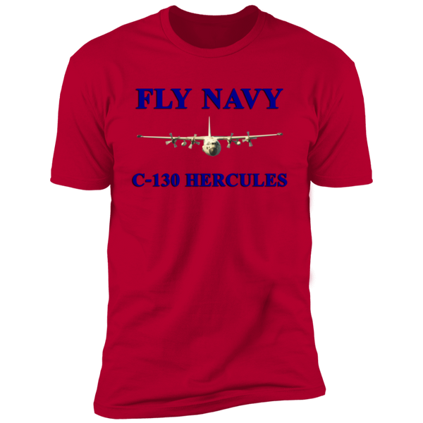 Fly Navy C-130 1 Premium Short Sleeve T-Shirt