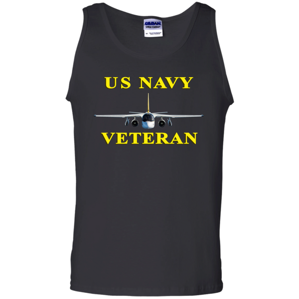 Navy Vet 3 Cotton Tank Top