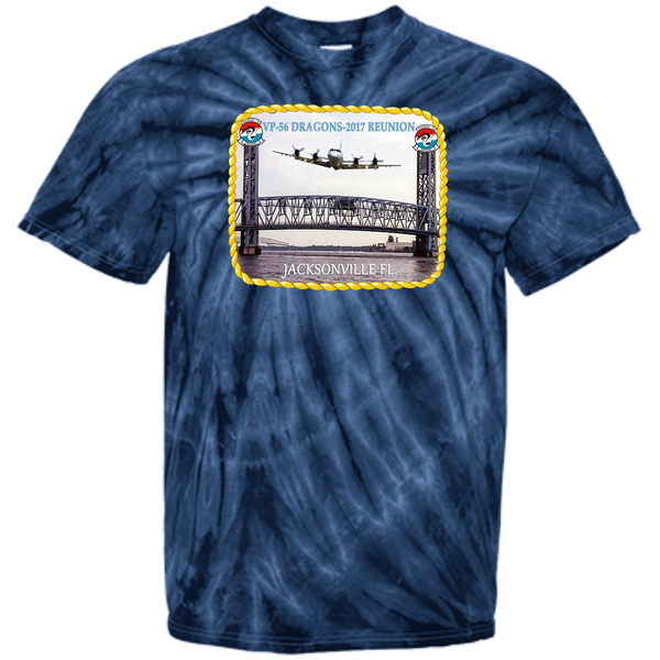 VP-56 2017 Reunion 1c Cotton Tie Dye T-Shirt