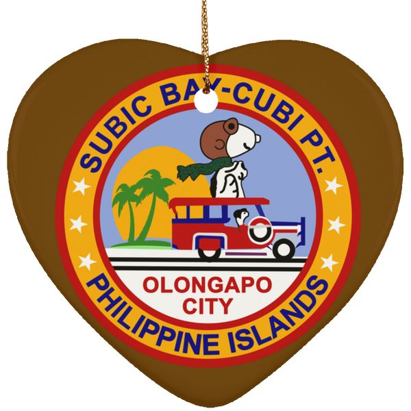 Subic Cubi Pt 01 Ornament - Heart