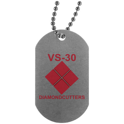 VS 30 3 Dog Tag - Silver