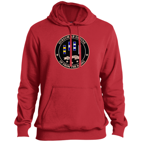 Up From The Ranks 3 Tall Pullover Hoodie