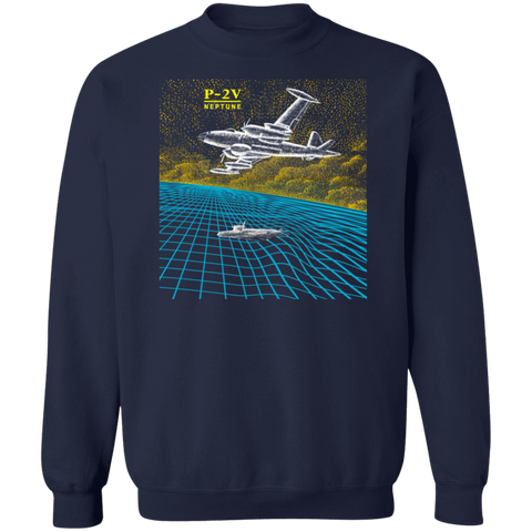 P-2V 1 Crewneck Pullover Sweatshirt