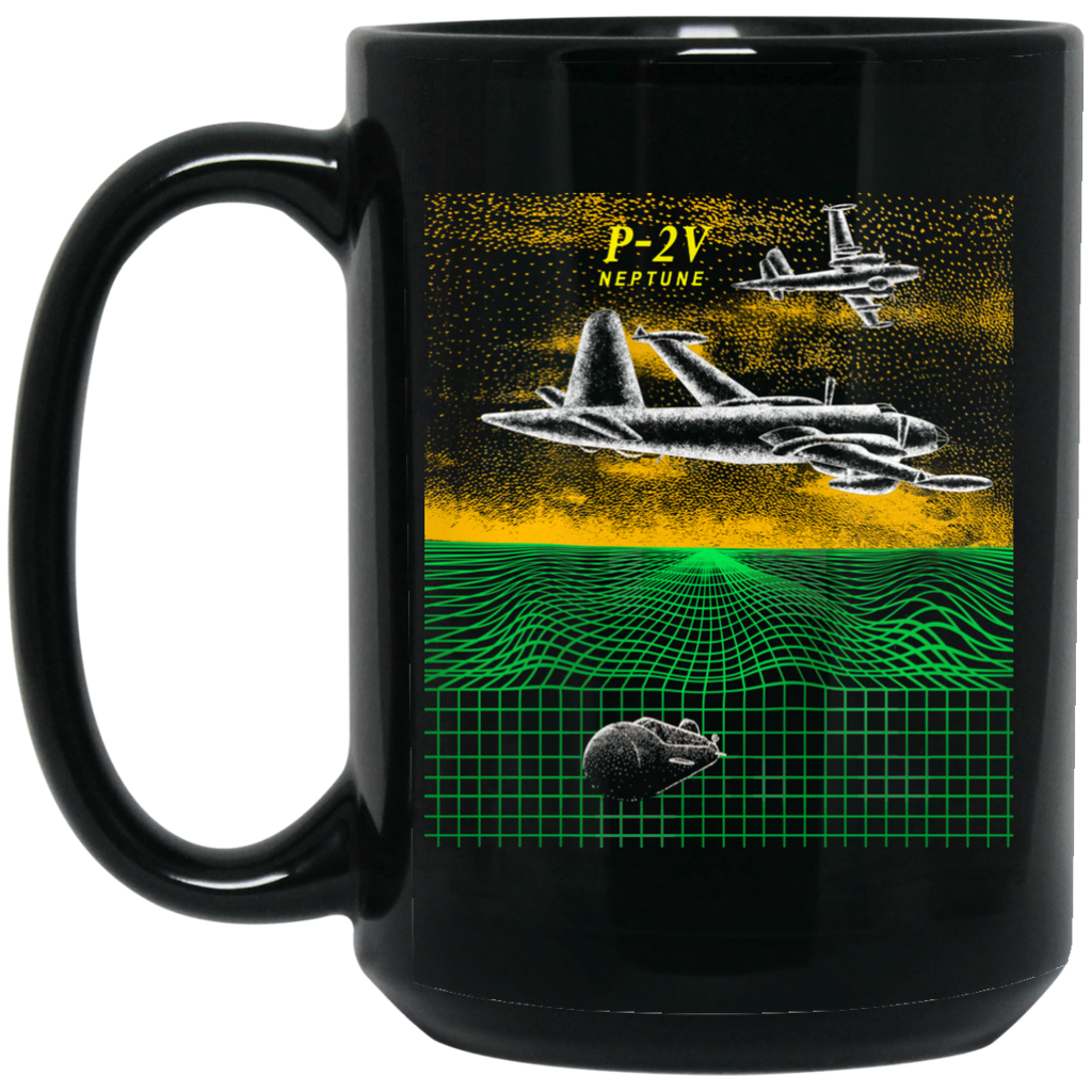 P-2V 2 Black Mug - 15oz