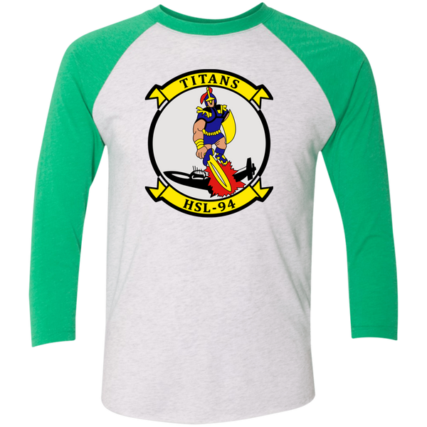 HSL 94 3 Baseball Raglan T-Shirt