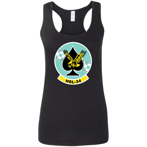 HSL 34 3 Ladies' Softstyle Racerback Tank