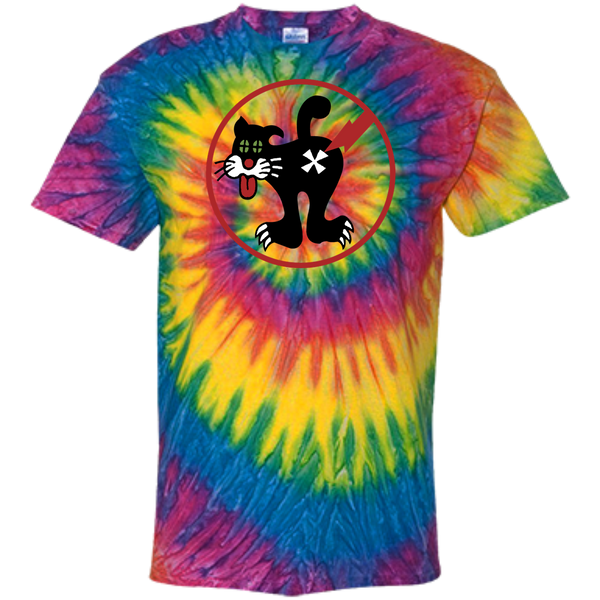 Duty Cat 3 Customized 100% Cotton Tie Dye T-Shirt