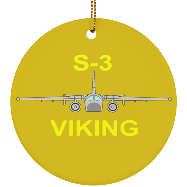 S-3 Viking 10 Ornament - Circle