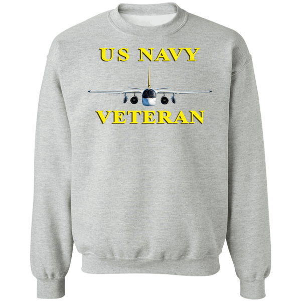 Navy Vet 3 Crewneck Pullover Sweatshirt