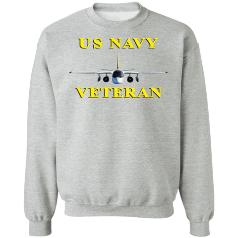 Navy Vet 3 Crewneck Pullover Sweatshirt