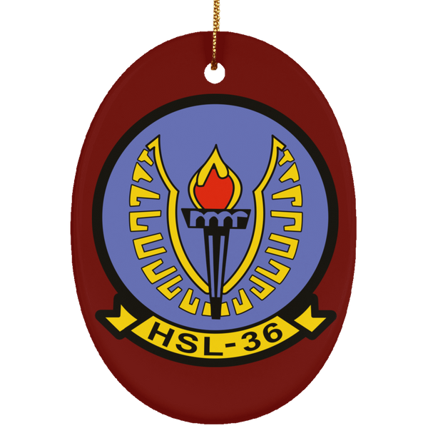 HSL 36 2 Ornament - Oval