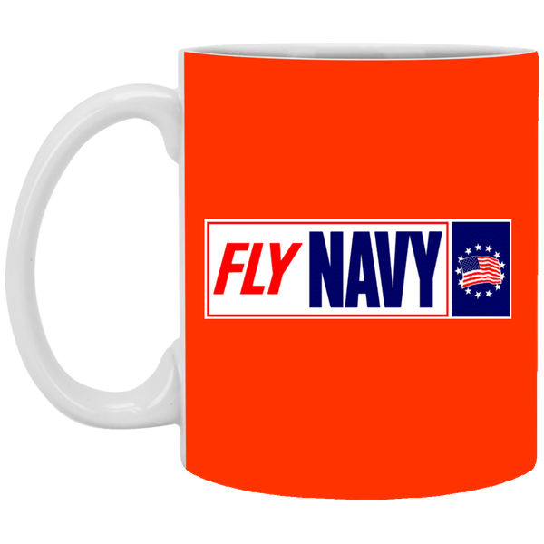 Fly Navy 1 Mug - 11oz