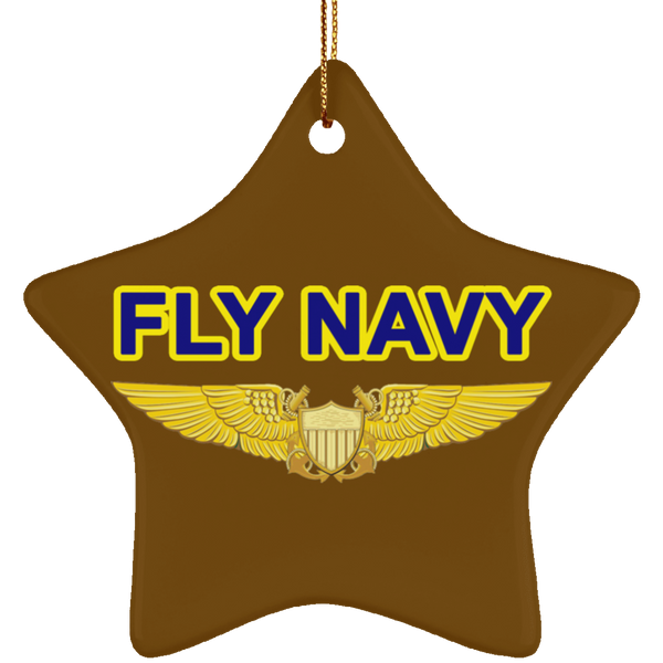 Fly Navy NFO Ornament - Star