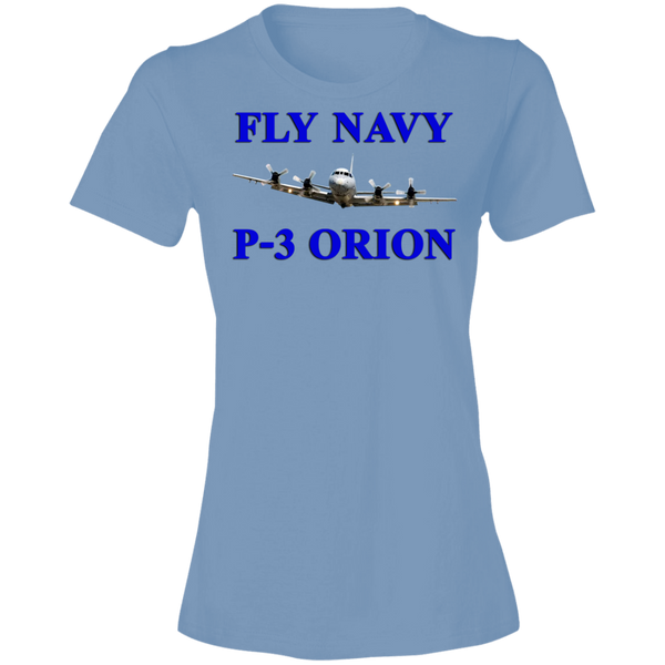 Fly Navy P-3 1 Ladies' Lightweight T-Shirt