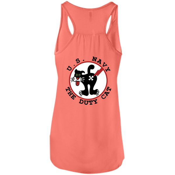 Duty Cat 2a Flowy Racerback Tank