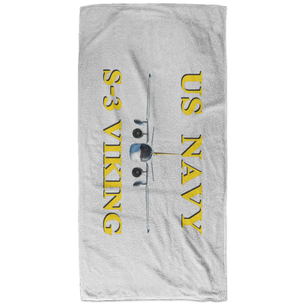 US Navy S-3 3 Bath Towel - 32x64