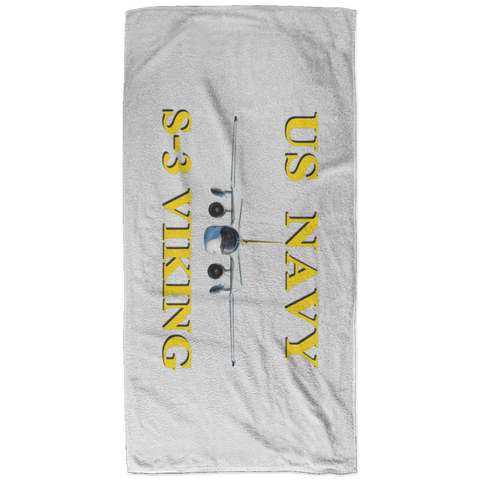 US Navy S-3 3 Bath Towel - 32x64