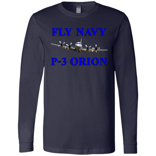 Fly Navy P-3 1 Jersey LS T-Shirt