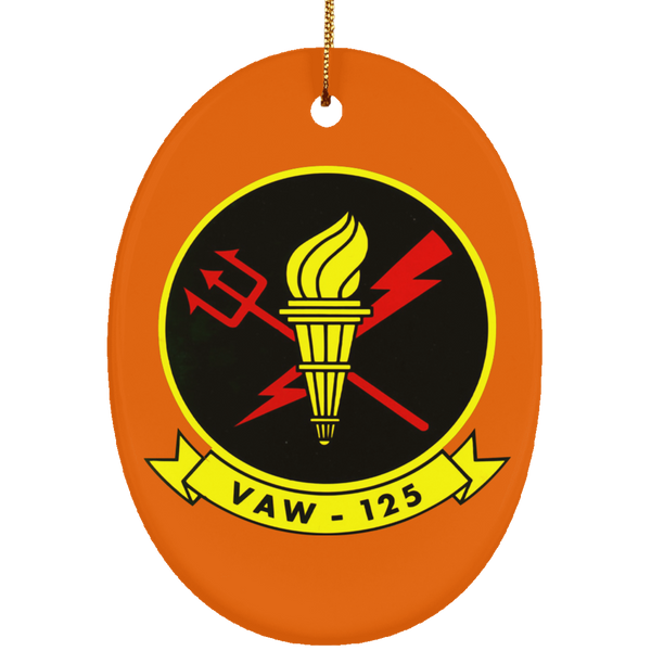 VAW 125 Ornament Ceramic - Oval