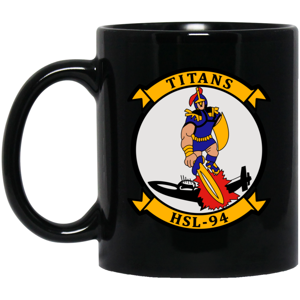 HSL 94 2 Black Mug - 11oz