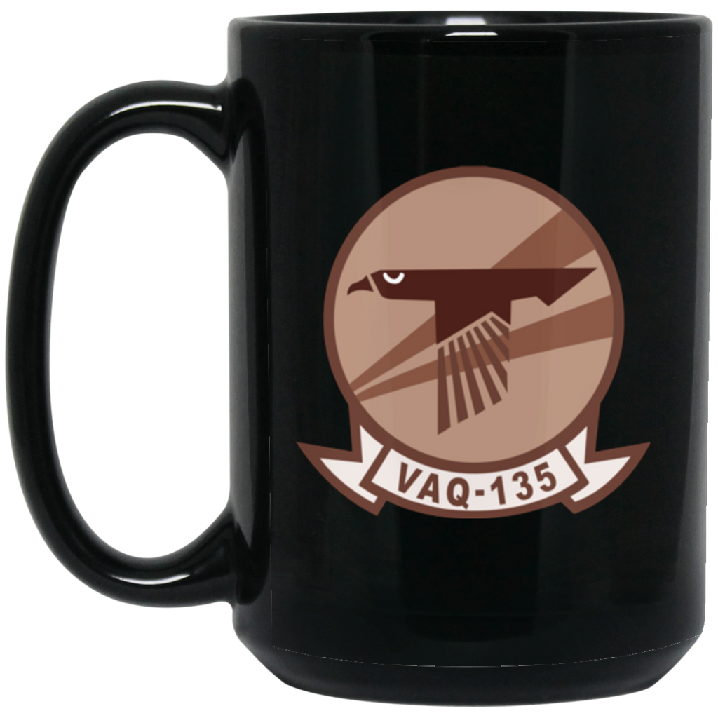 VAQ 135 4 Black Mug - 15oz