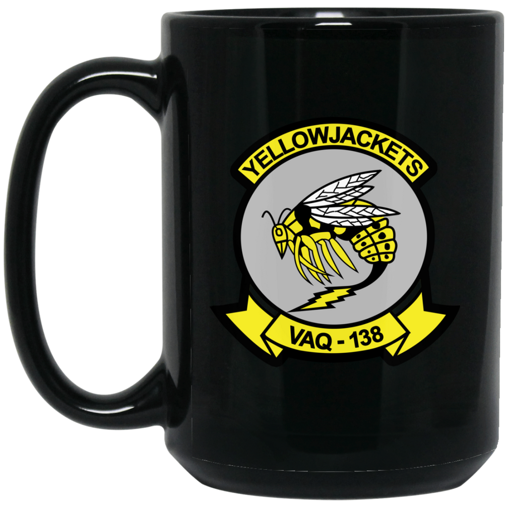 VAQ 138 1 Black Mug - 15oz