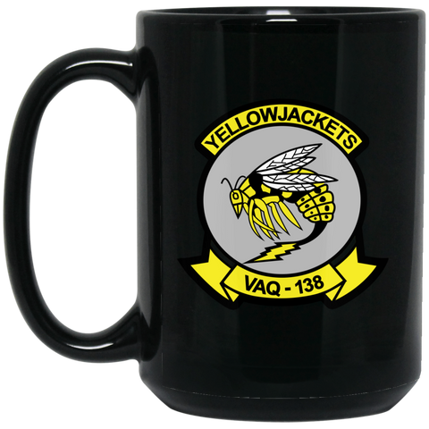 VAQ 138 1 Black Mug - 15oz