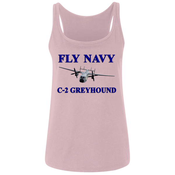 Fly Navy C-2 1 Ladies' Relaxed Jersey Tank