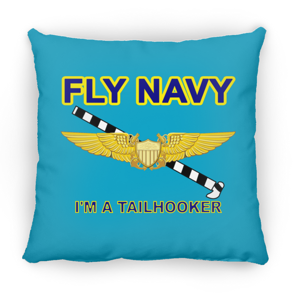 Fly Navy Tailhooker 3 Pillow - Square - 16x16