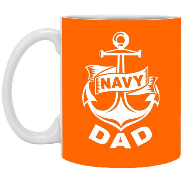 Navy Dad 1 Mug - 11oz