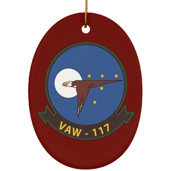 VAW 117 1 Ornament Ceramic - Oval