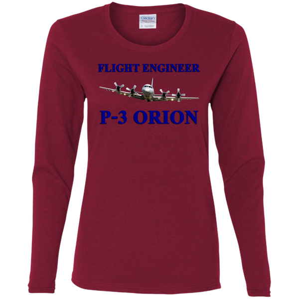 FE 07 1 Ladies' Cotton LS T-Shirt